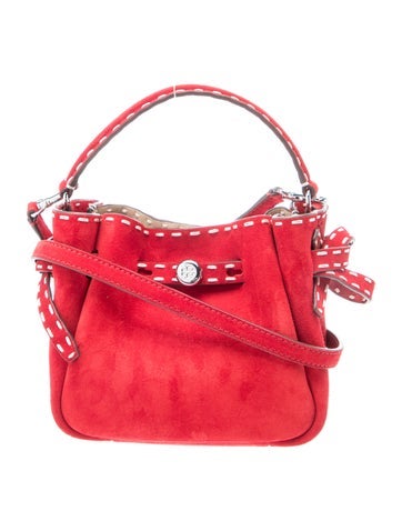 Suede Crossbody Bag