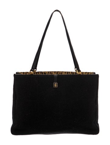 Wool Shoulder Bag Vintage