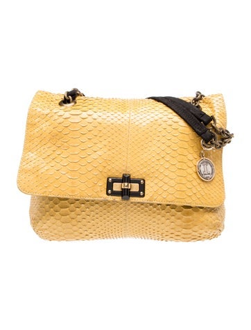 Snakeskin Shoulder Bag Medium