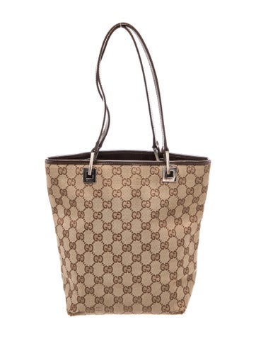 GG Canvas Shoulder Bag Vintage