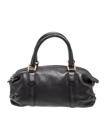 Double G Top Handle Bag