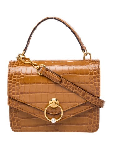 Leather Top Handle Bag