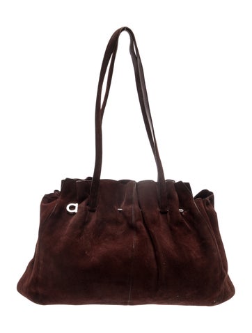 Suede Shoulder Bag