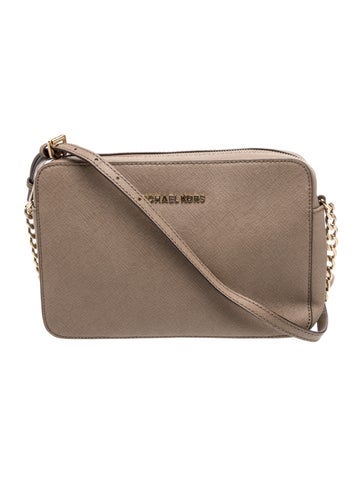 Saffiano Leather Crossbody Bag