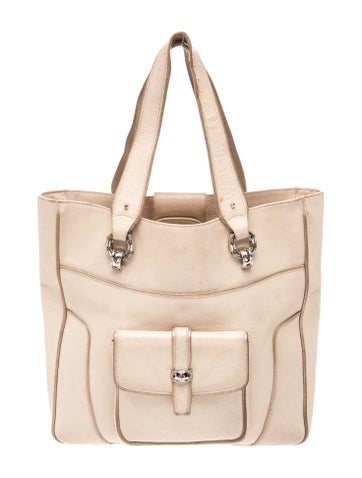 Leather Top Handle Bag