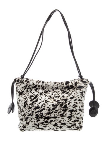 2026 Ponyhair Clutch w/ Leather Strap