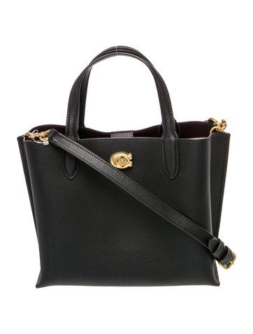 Leather Top Handle Bag w/ Tags