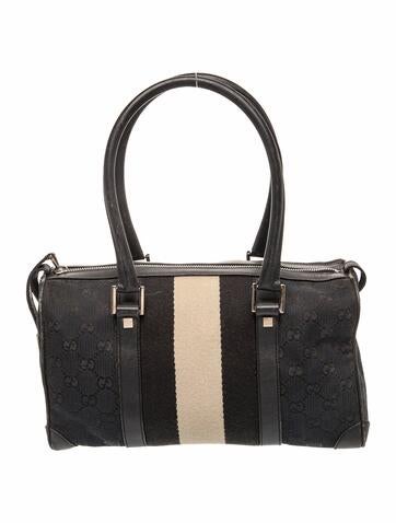 GG Canvas Boston Mini Vintage