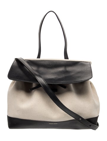 Canvas Top Handle Bag