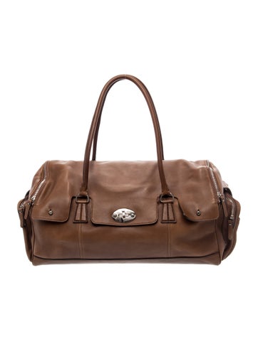 Leather Weekender Bag