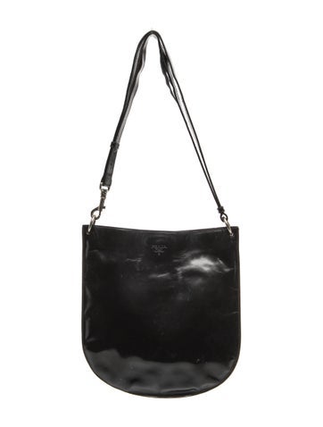 Spazzolato Leather Leather Shoulder Bag
