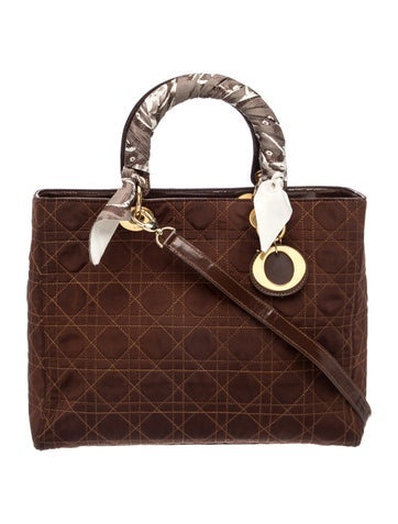 Dior Cannage Lady Dior Large Vintage