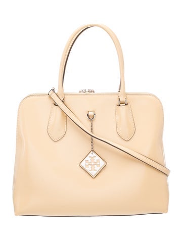 Tory Burch Patent Leather Top Handle Bag