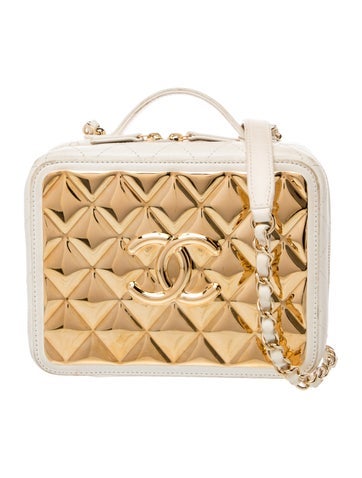 Golden Plate Vanity Case