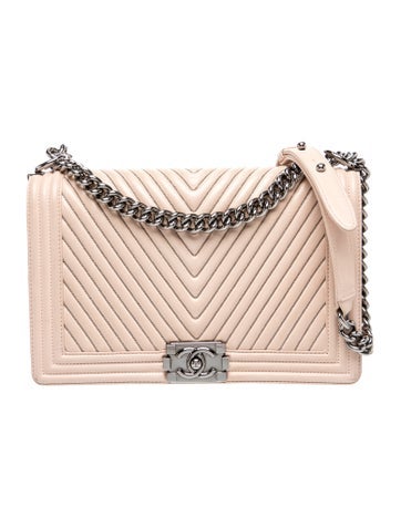 Large Chevron Boy Bag