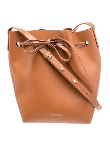 Leather Bucket Bag