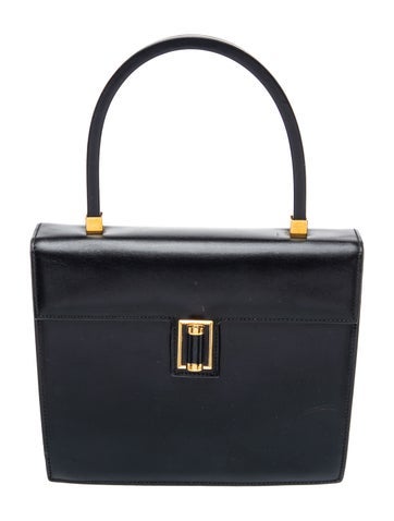 Leather Top Handle Bag