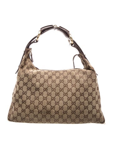 GG Canvas Horsebit Chain