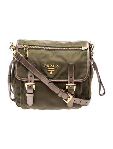 Tessuto Nylon Crossbody Bag