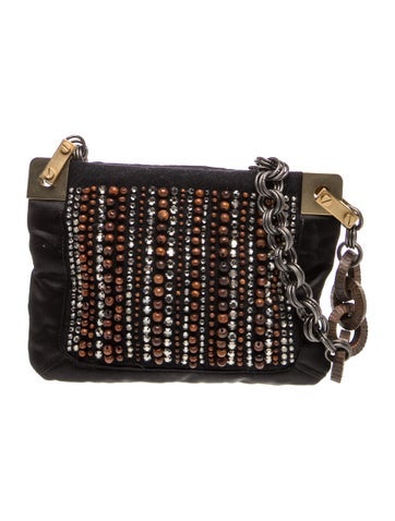 Satin Crossbody Bag