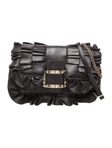 Roger Vivier Leather Crossbody Bag
