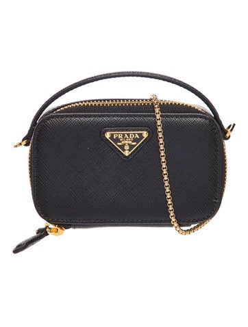 Saffiano Leather Crossbody Bag
