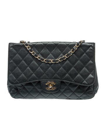 Jumbo Classic Single Flap Bag