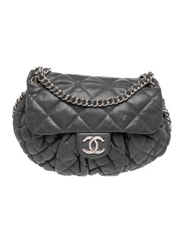 Medium Chain Around Flap Bag