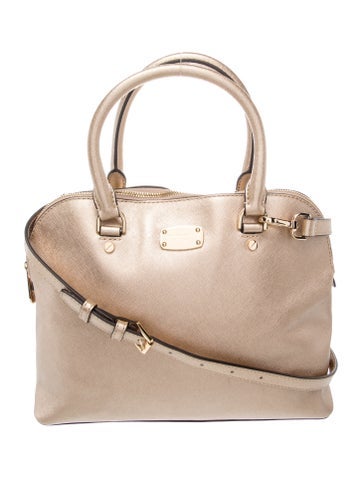 Leather Top Handle Bag