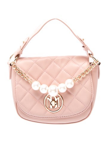 Badgley Mischka Vegan Leather Top Handle Bag Vintage