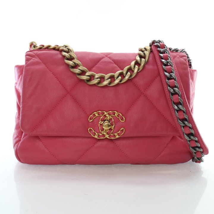 Chanel Medium Lambskin 19 Flap Bag