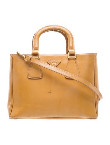 Saffiano Leather Top Handle Bag