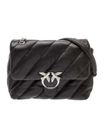 Pinko Leather Shoulder Bag