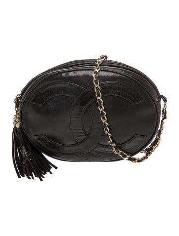 Chanel CC Tassel Oval Camera Bag