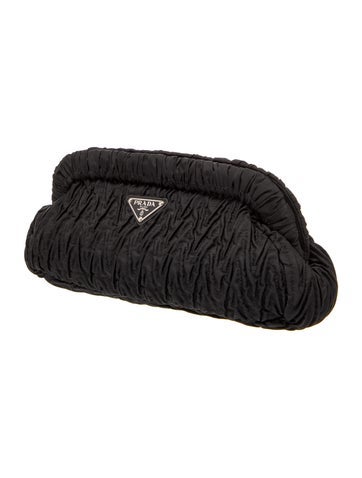 Tessuto Nylon Clutch