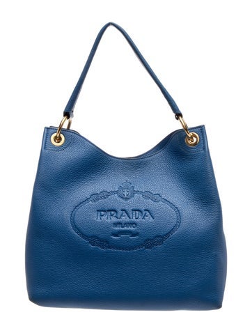Vitello Daino Leather Shoulder Bag