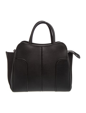 Leather Top Handle Bag