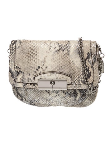 Snakeskin Shoulder Bag