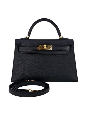 Epsom Leather Mini Kelly 20 2024