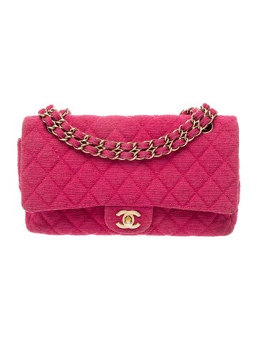 Tweed Medium Double Flap