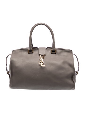 Leather Y Cabas Medium