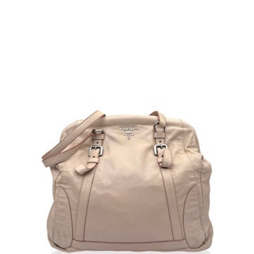 Lambskin Shopping Tote Bag