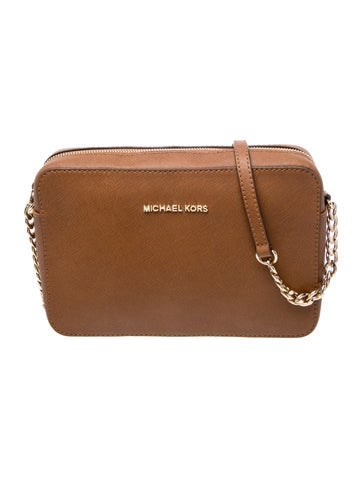 Saffiano Leather Crossbody Bag