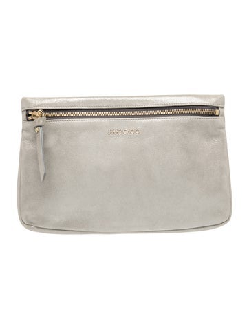 Suede Clutch