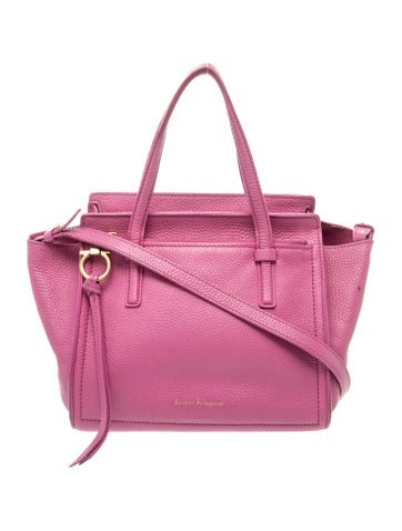 Leather Top Handle Bag