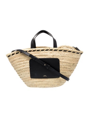 A.P.C. Straw Tote