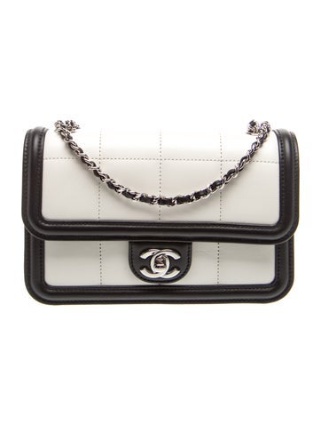 Rectangular Mini Square Quilt Flap Bag