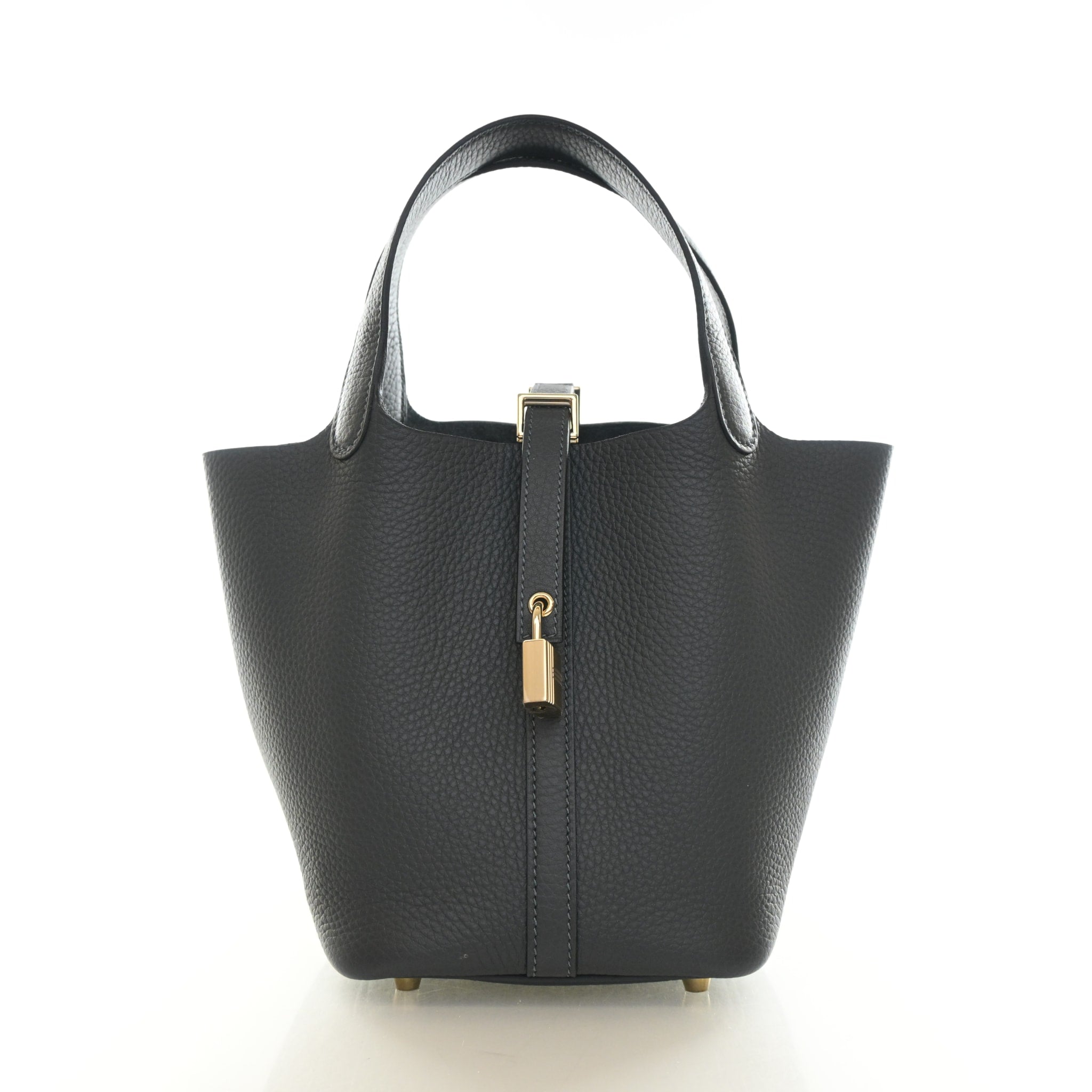 Hermes Gris Misty Clemence Picotin Lock 18