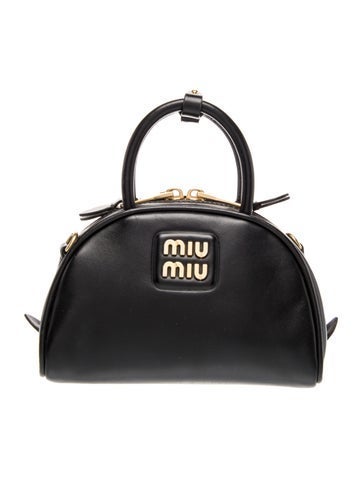 Leather Top Handle Bag