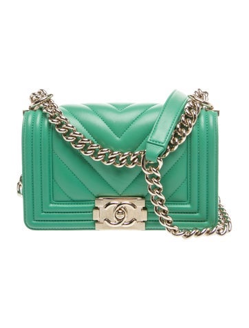 Small Chevron Boy Bag